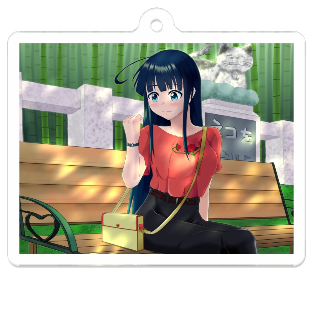 木洩れ日の中で待つ