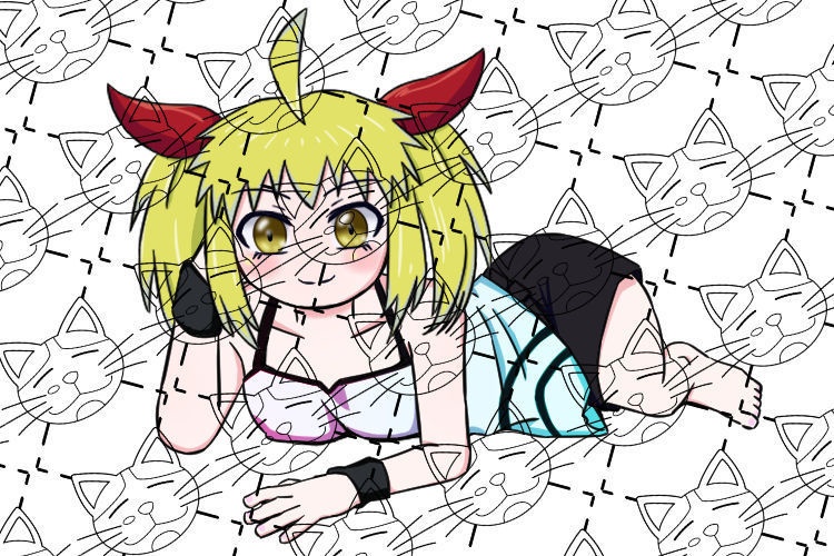 SDキャラ９　PNG　表情１０種
