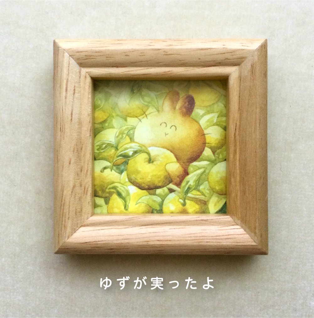 複製ミニ額うさらん(ましかく・03)