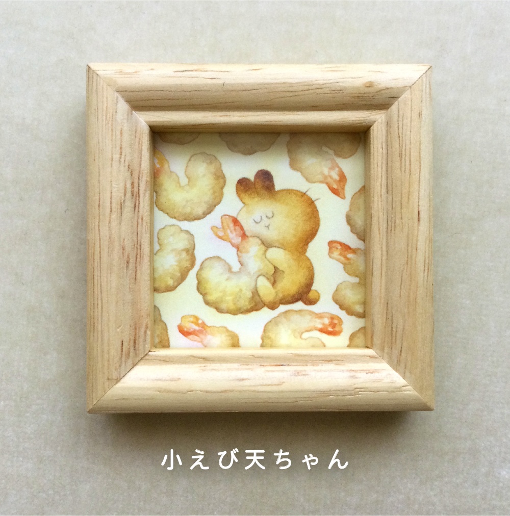 複製ミニ額うさらん(ましかく・03)