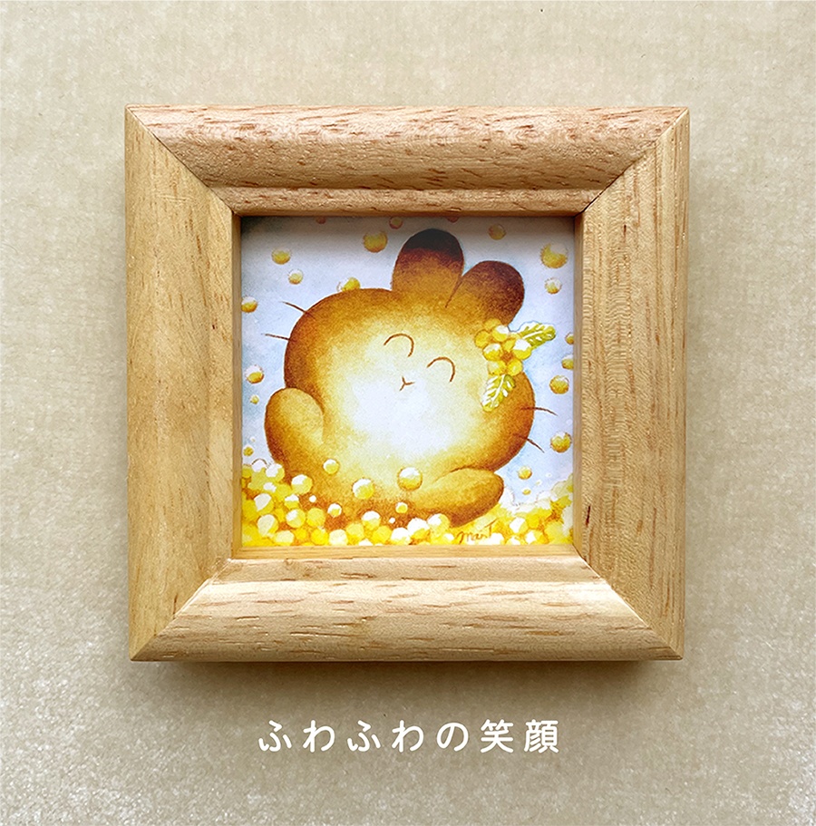 複製ミニ額うさらん(ましかく・02)