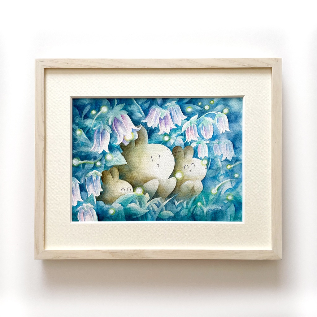 【原画】ホタルブクロのおもいで