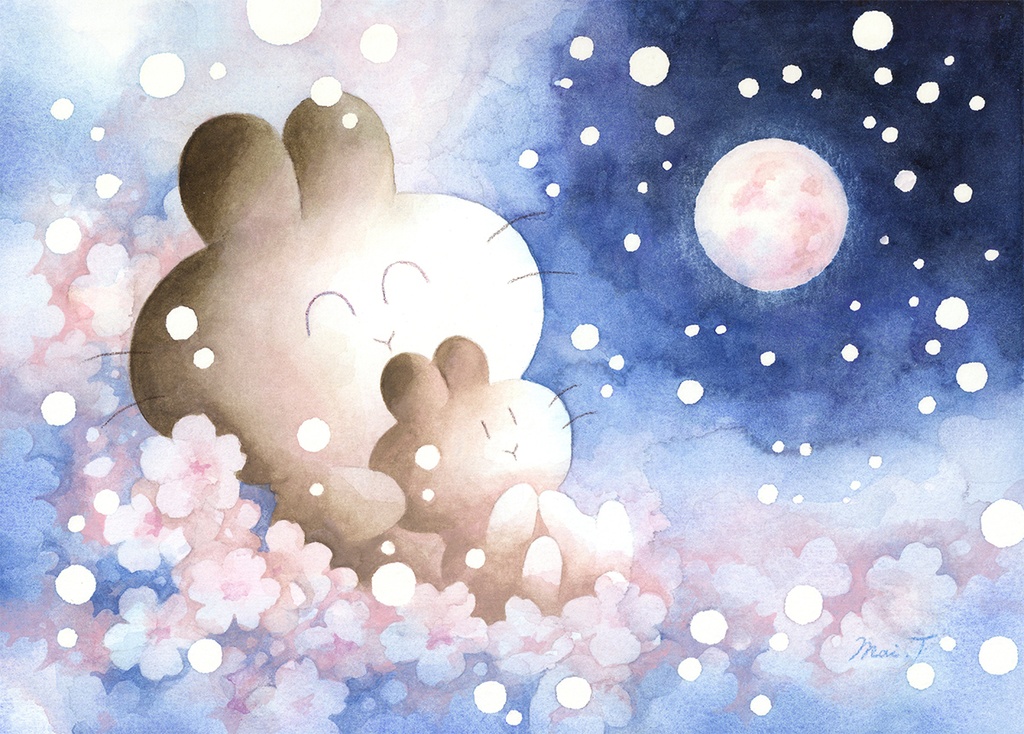 【原画】春月夜