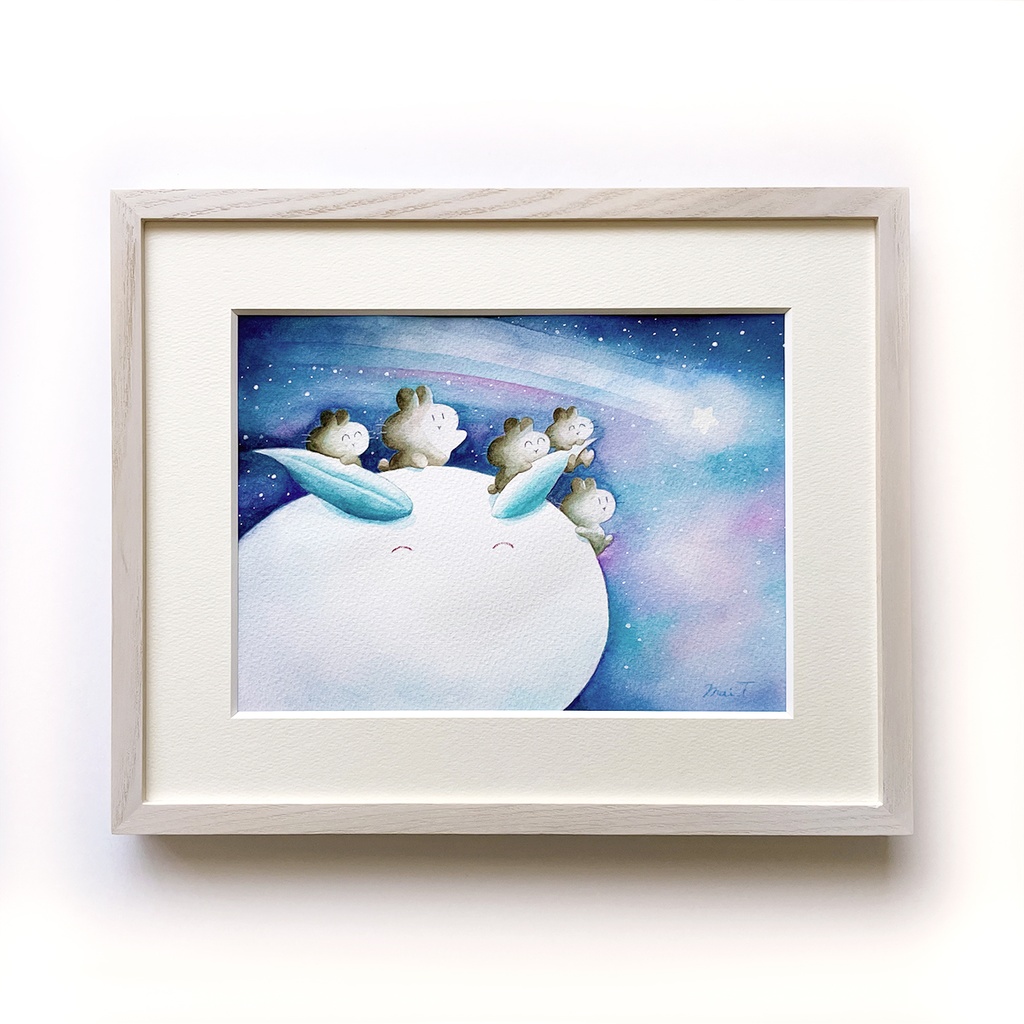 【原画】一緒に星を見られてうれしいね