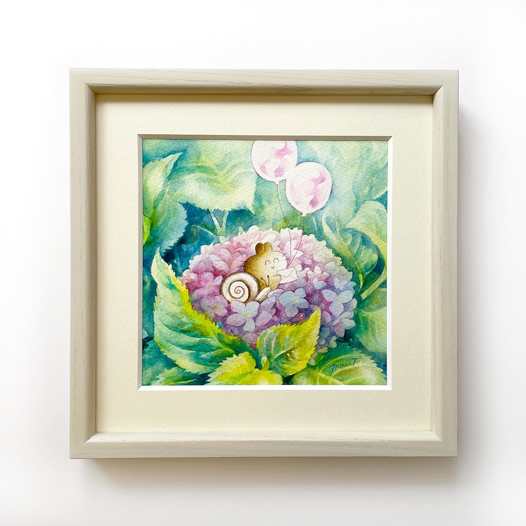 【原画】梅雨の便り