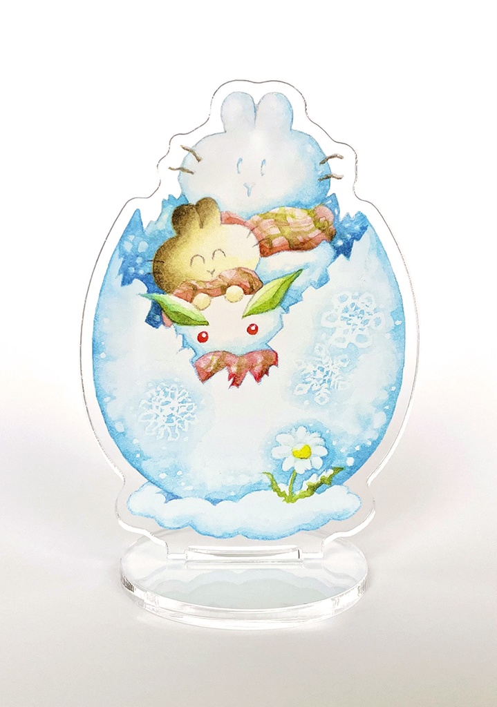 ［在庫少］冬のたまご アクリルスタンド