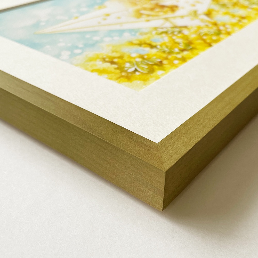 【原画】ミモザと旅立ち