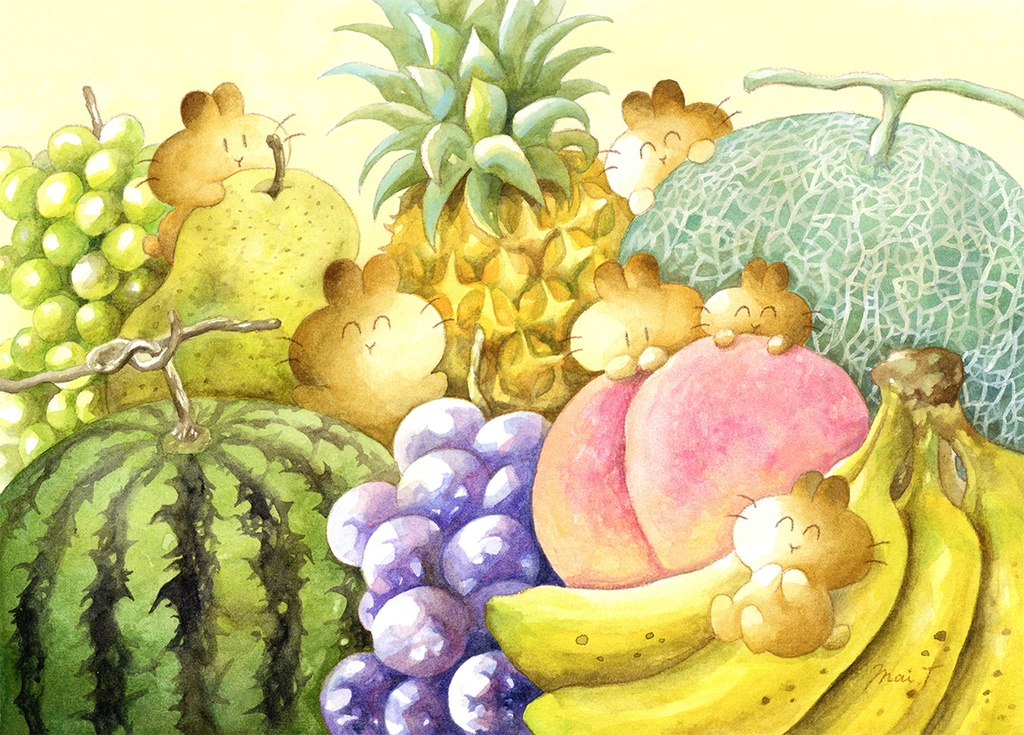 【原画】ここはフルーツ天国