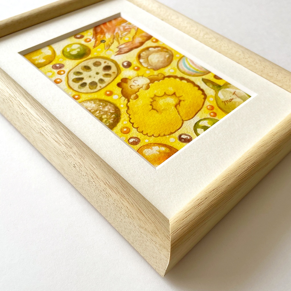 【原画】まんまるおせちちゃん