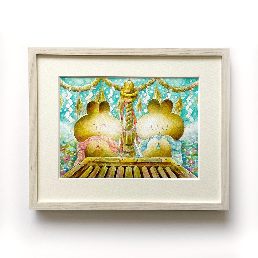 【原画】いいことたくさん ありますように