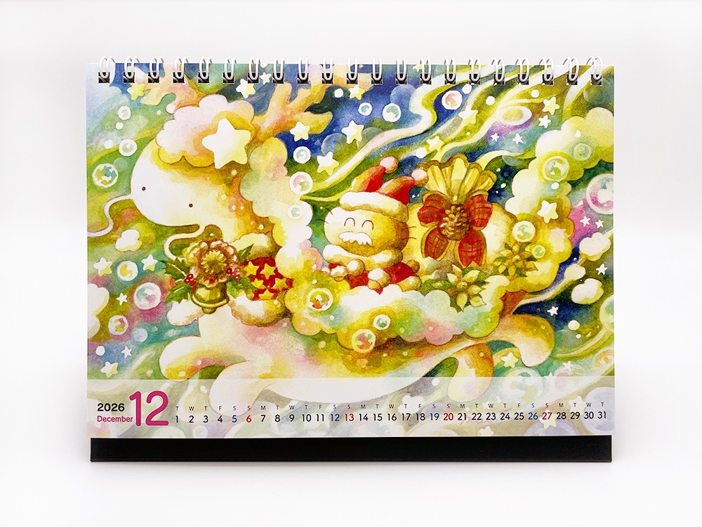 【新作】2026年 卓上カレンダー