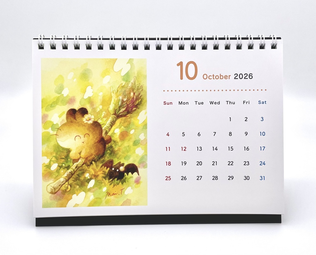 【新作】2026年 卓上カレンダー