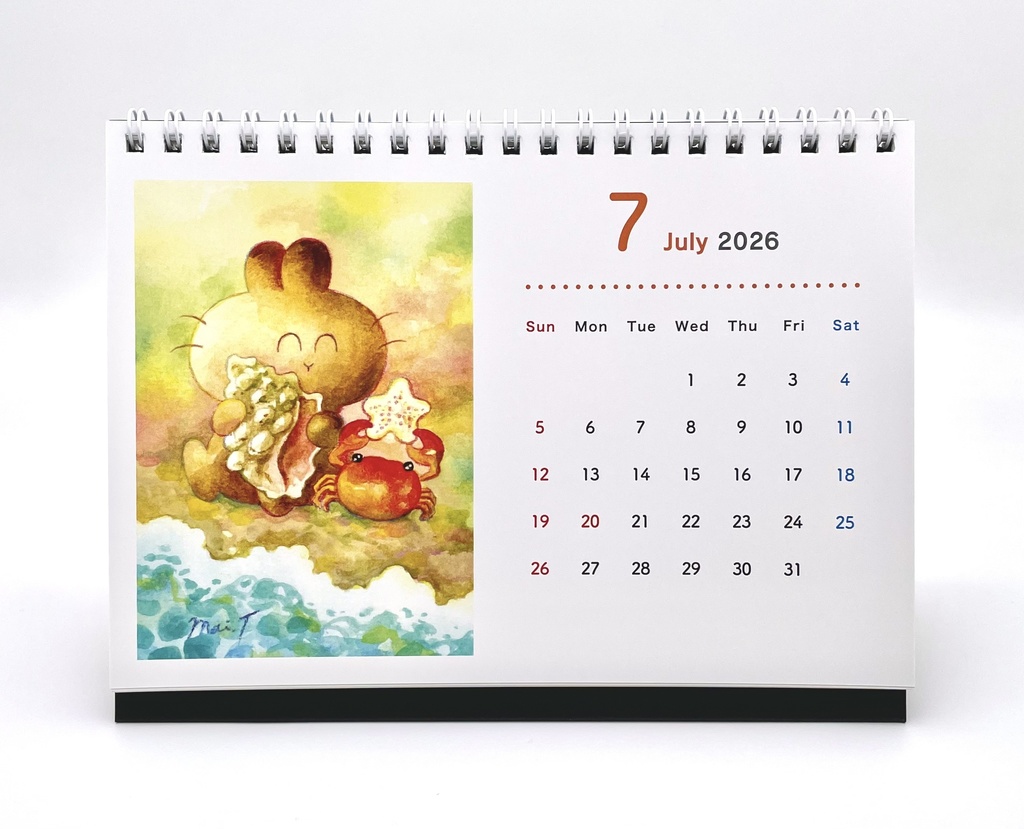 【新作】2026年 卓上カレンダー