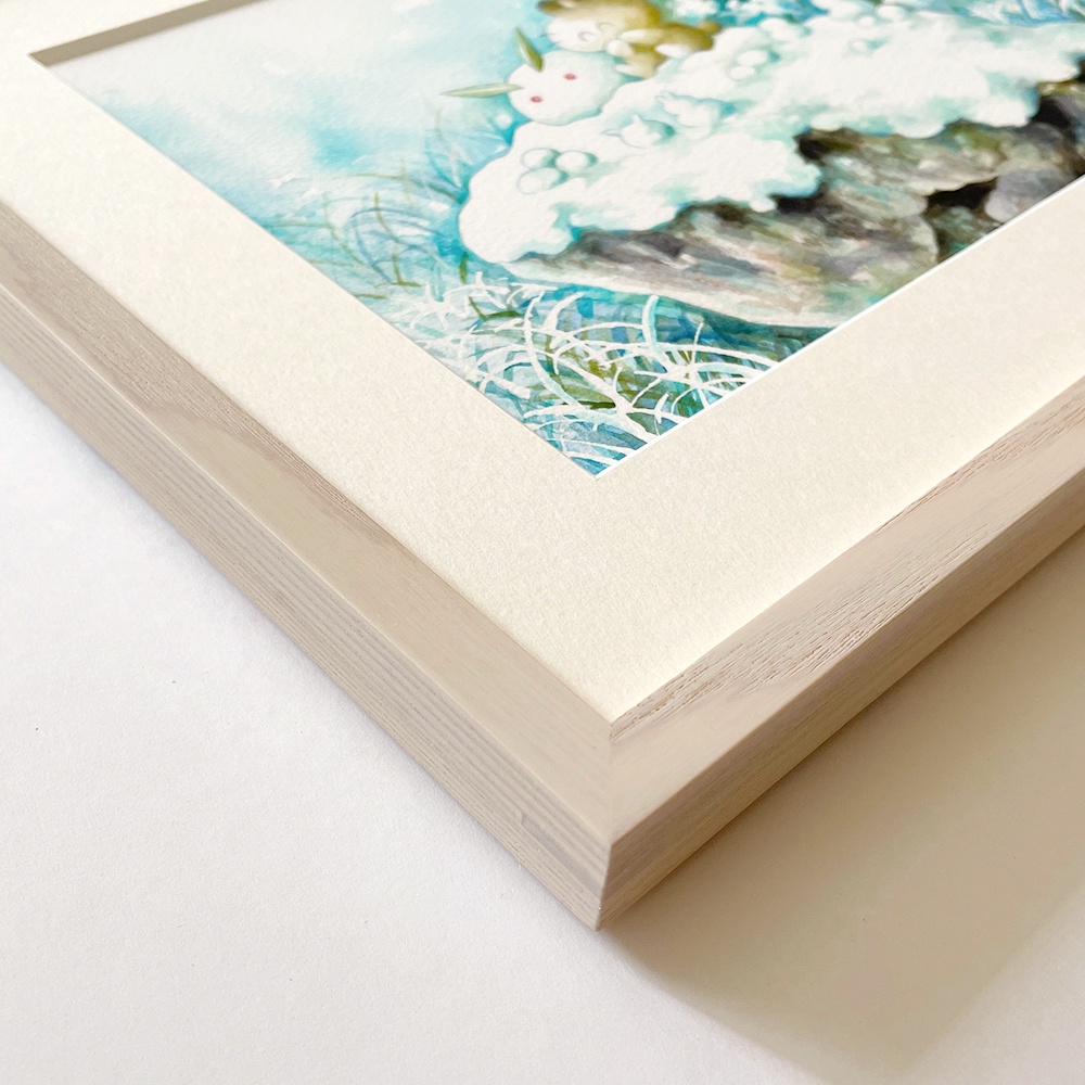 【原画・新作】ふたばちゃんと 冬のともだち