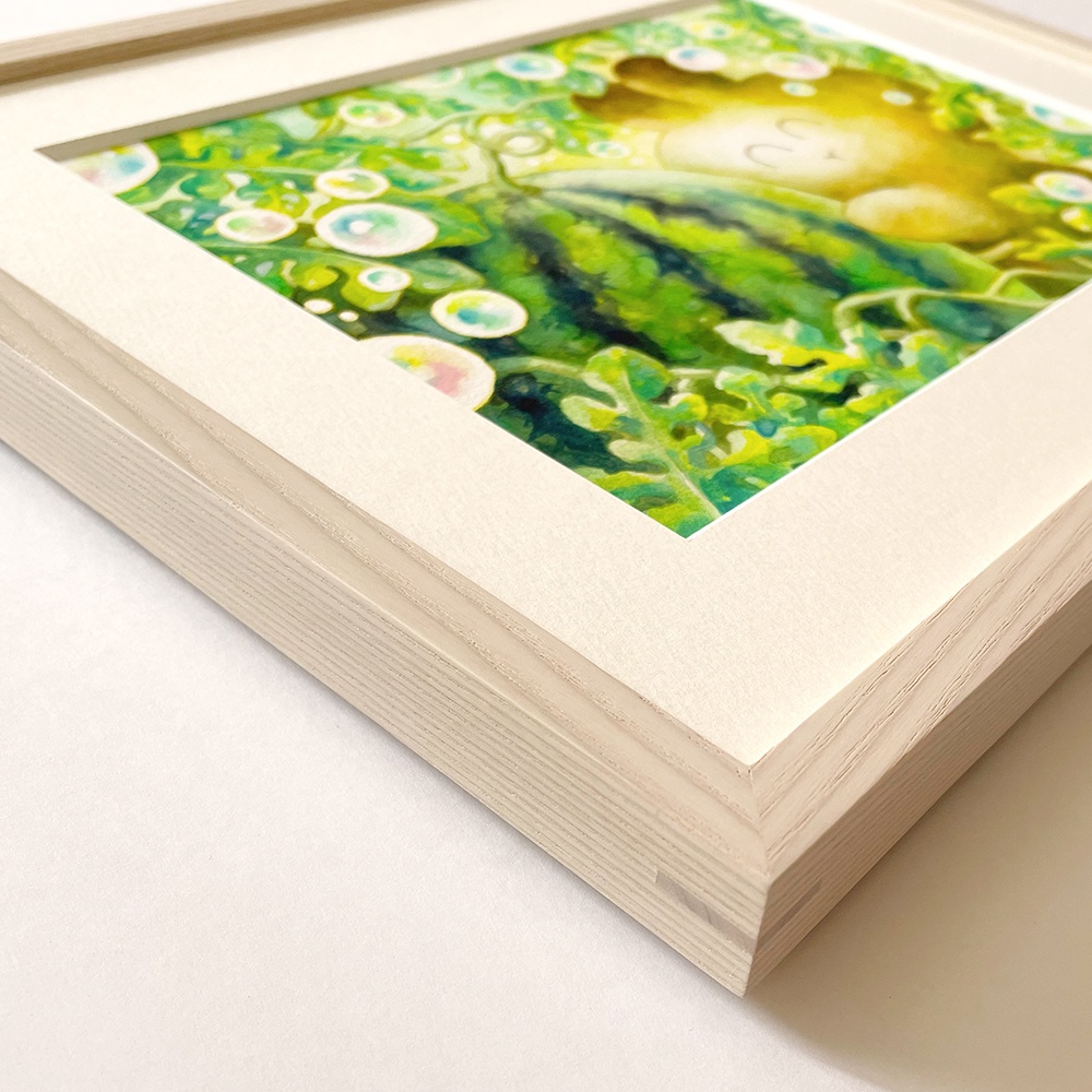 【原画・新作】すいかが大好き