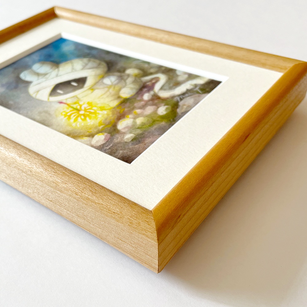 【原画・新作】ほのかなお花が咲いた