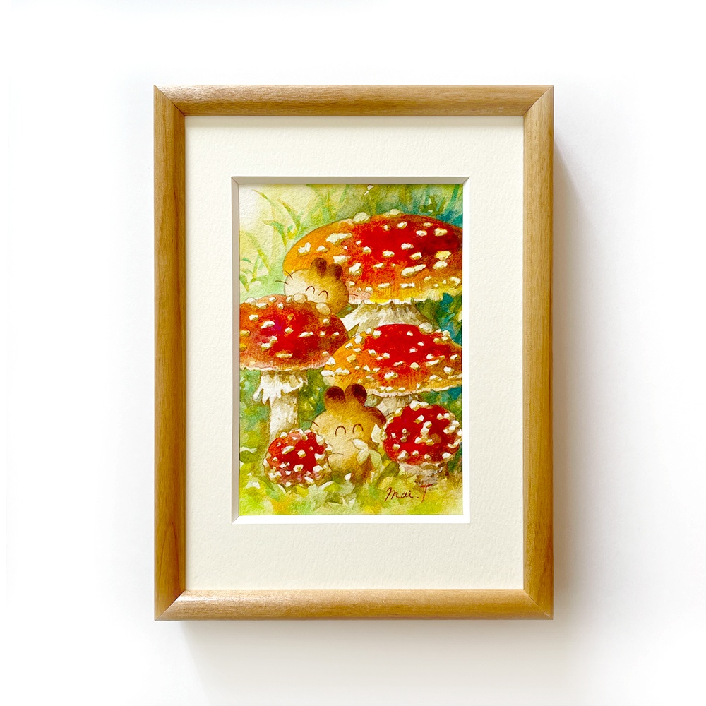 【原画・新作】にこにこきのこ