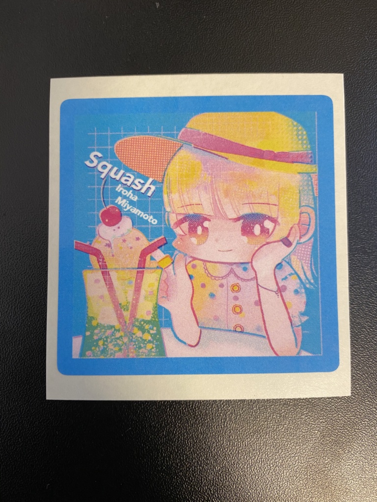 ステッカー(Squash)
