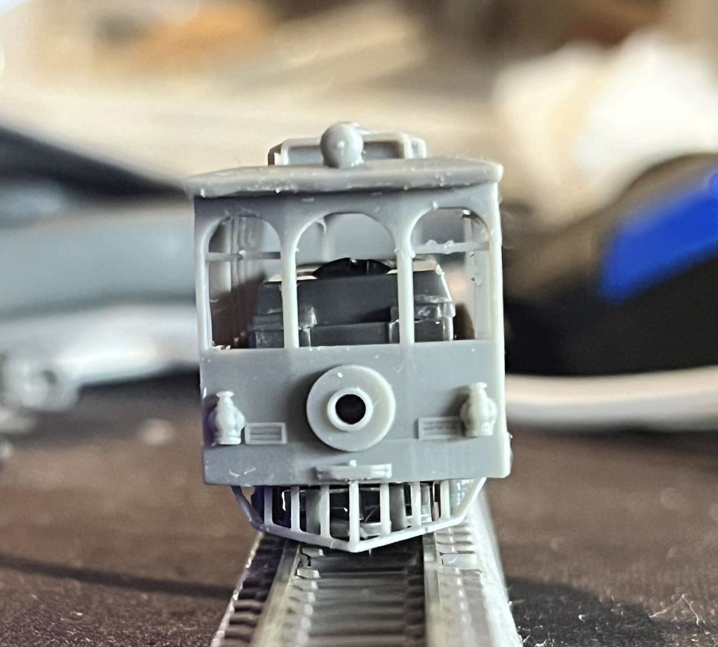 zショーティー用 アメリカ型高架鉄2両セット 3Dデータのみ(某テーマパークにいる電車)