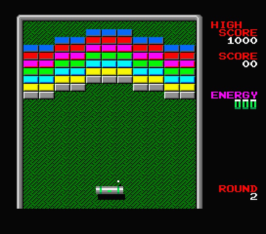 MSXturboR用ブロックくずし「BASIC BLOCK BREAKER 2」