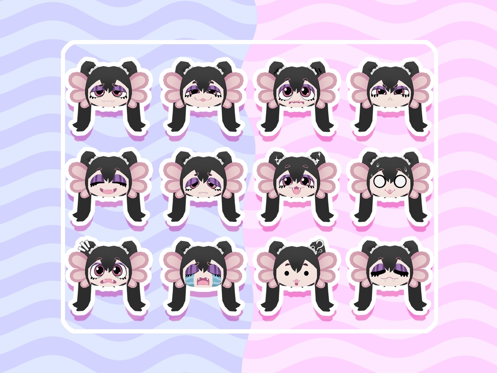 Axolotl twins Lotte & Lotta [Original 3d Model] - dead-carl - 6/6