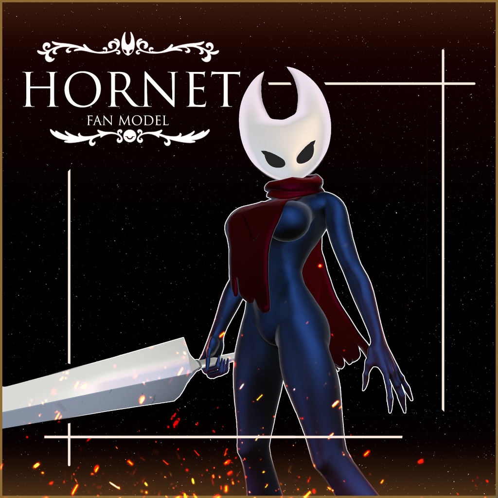 Silksong Hornet - Fanmodel