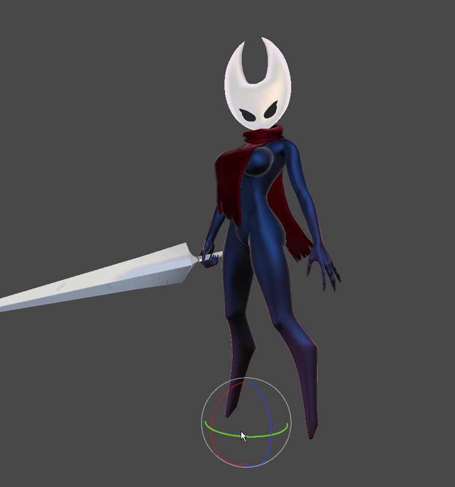 Silksong Hornet - Fanmodel