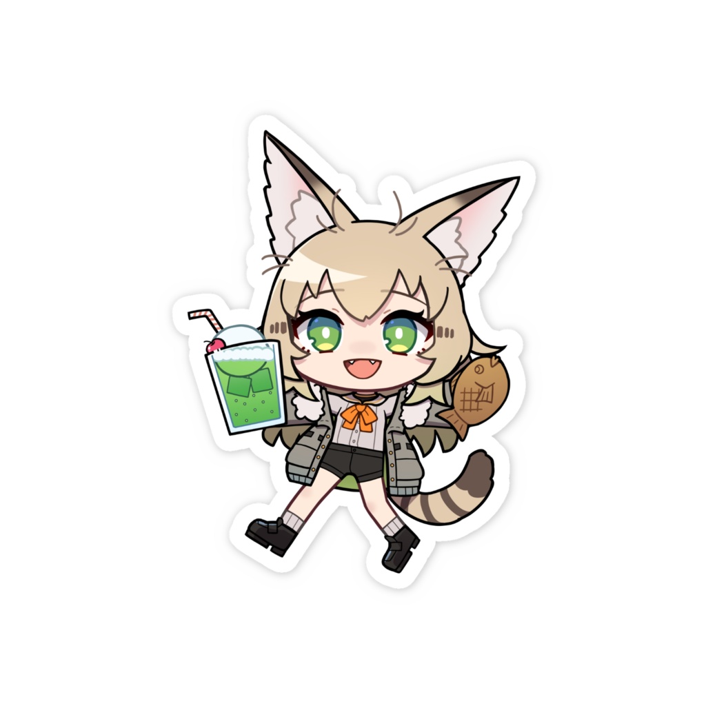 おたおめ記念にスマホステッカー(SpecialThanks源ちゃん)