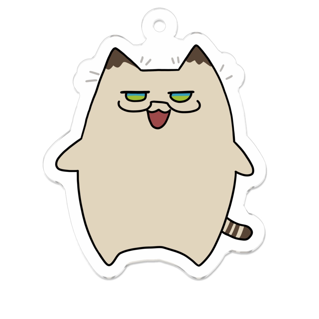 ゆねこアクキー（通常）