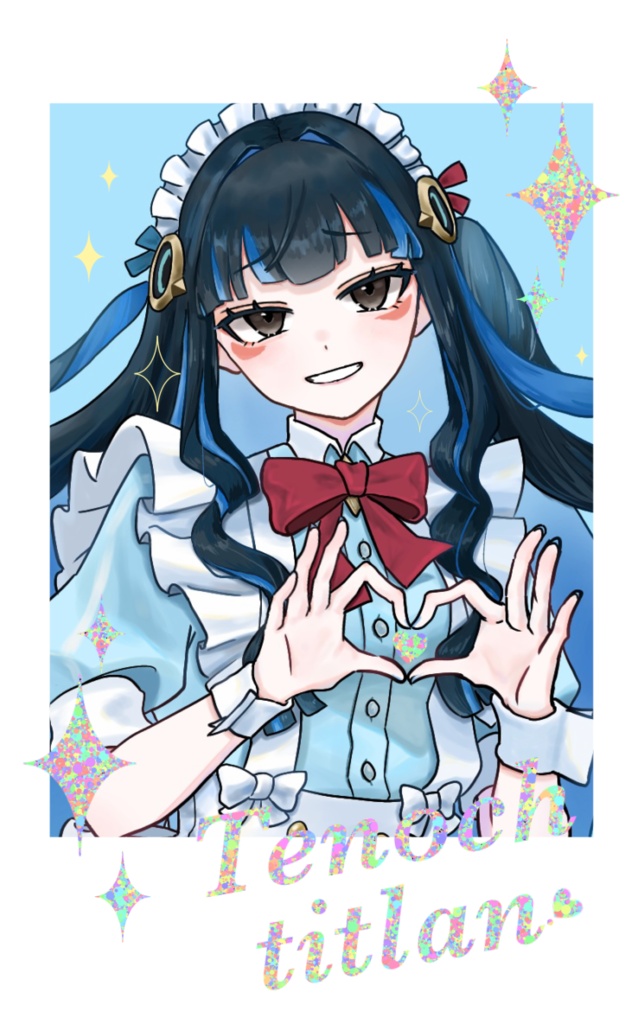 箔押しチェキ風カード