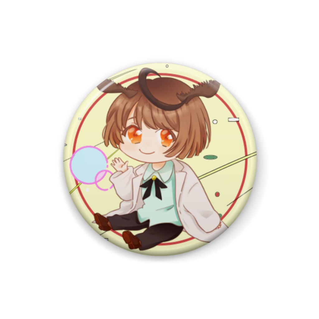 miniキャラ めっちゃちっちゃい缶バッジ 25mm