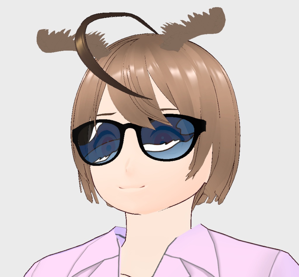 VRoid シティポップ風サングラス FREE 無料 80's 80年代風 テクスチャ