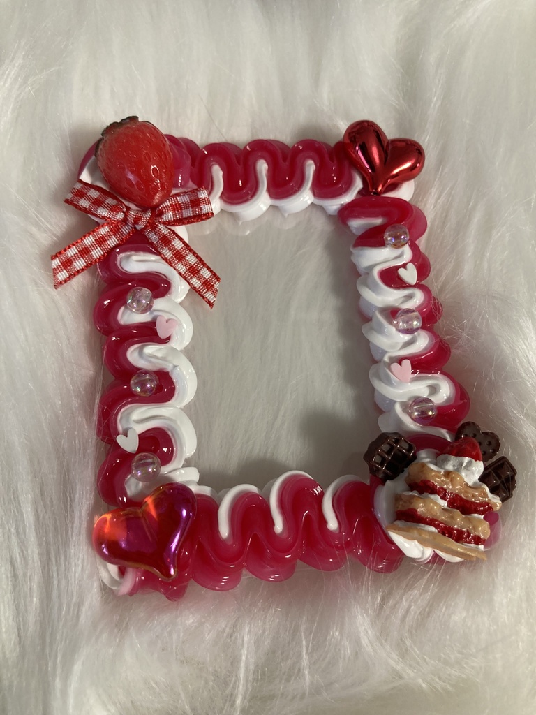 ホイップデコ　ストロベリー・ティーパーティ　赤