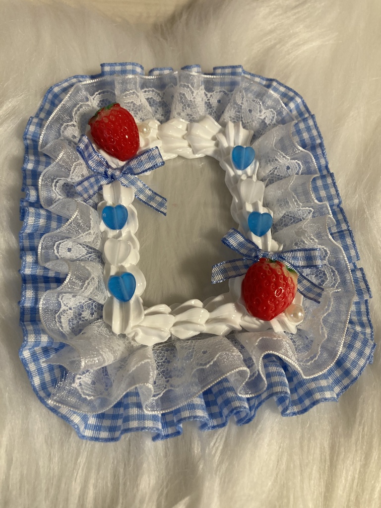 ホイップデコ ギンガムいちごショートケーキ