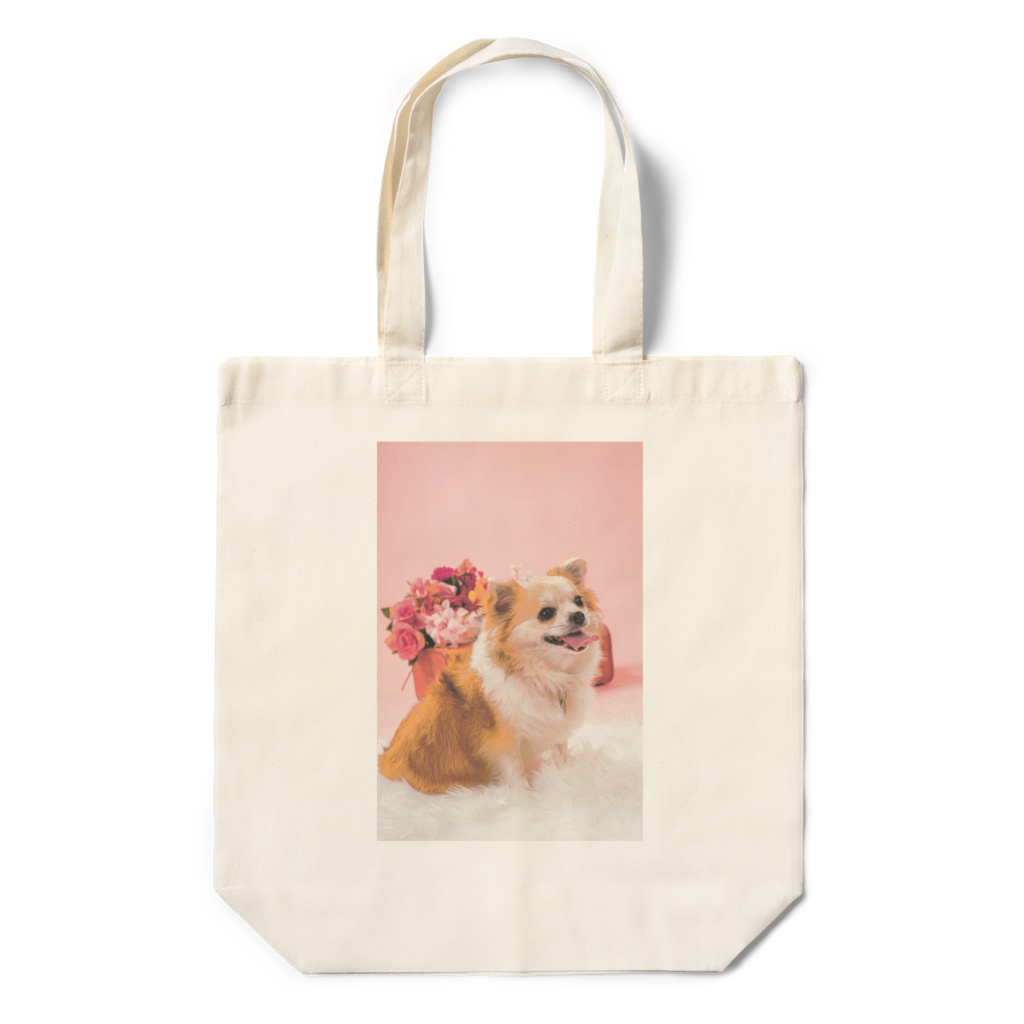 チワワのモネちゃん、エコバッグ🐶
