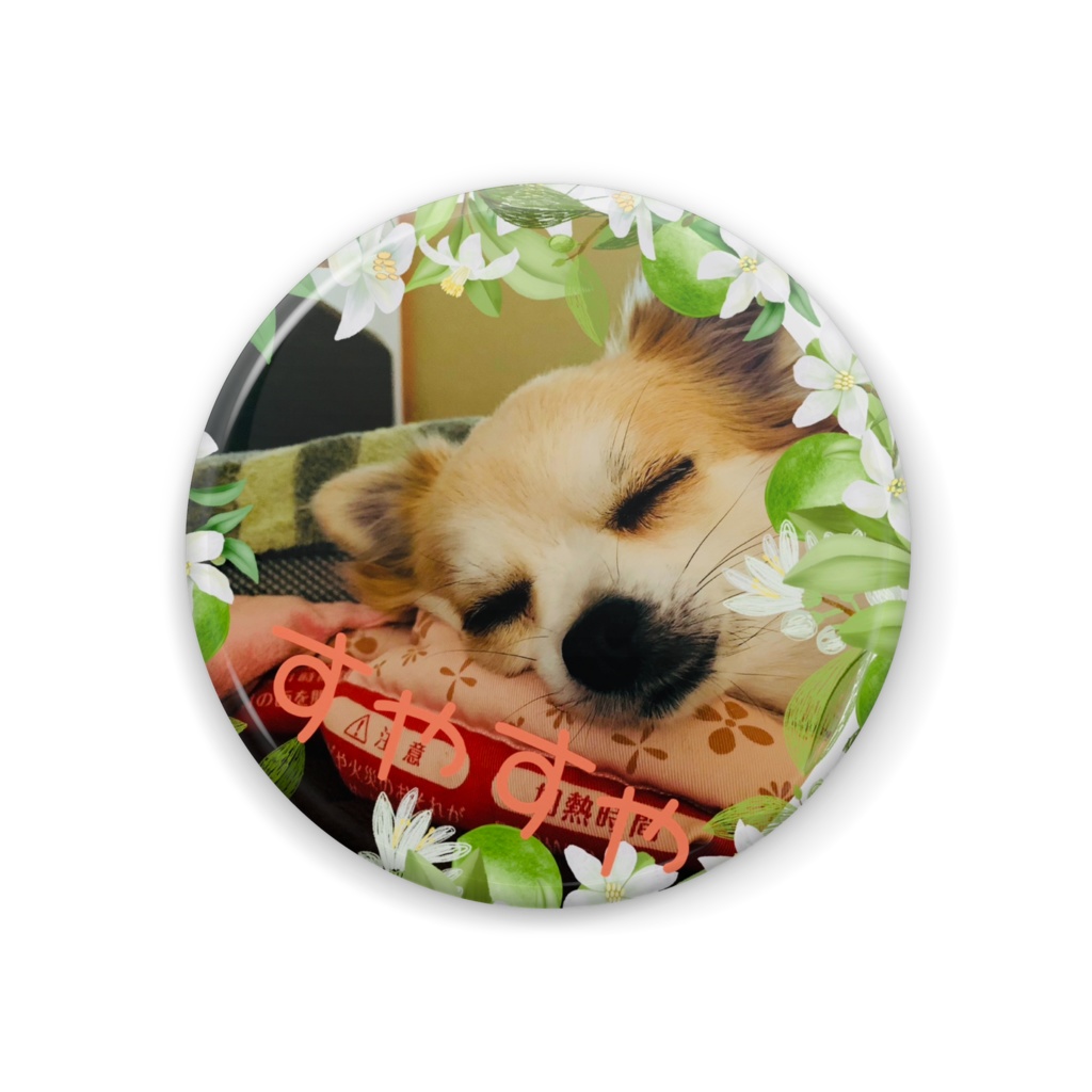 チワワのモネちゃん缶バッジ🐶