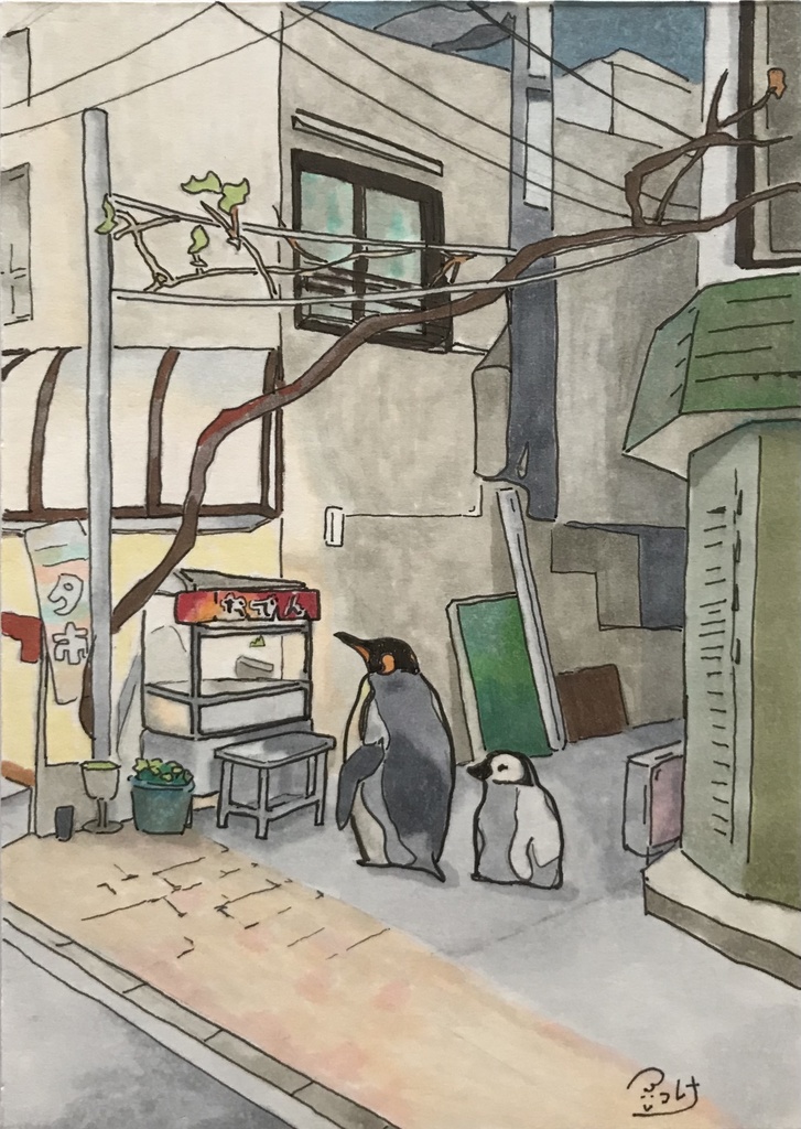 【原画】おでん屋さん