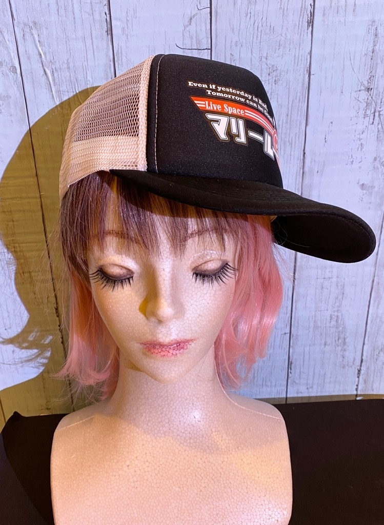 ホワイトメッシュキャップ