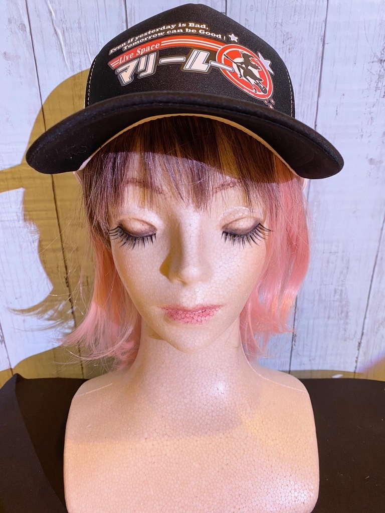 ホワイトメッシュキャップ