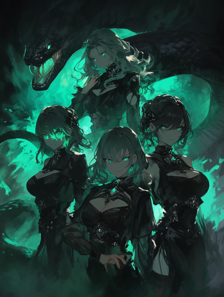 【オリジナル楽曲】Black Mamba -