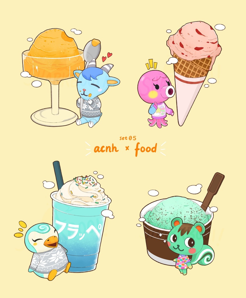あつ森 x FOOD (5)