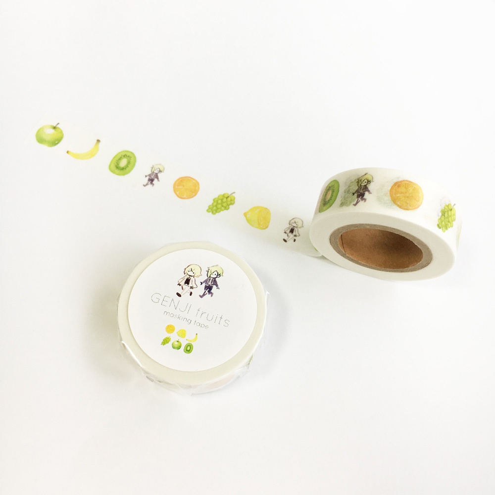 源氏フルーツ柄マスキングテープ