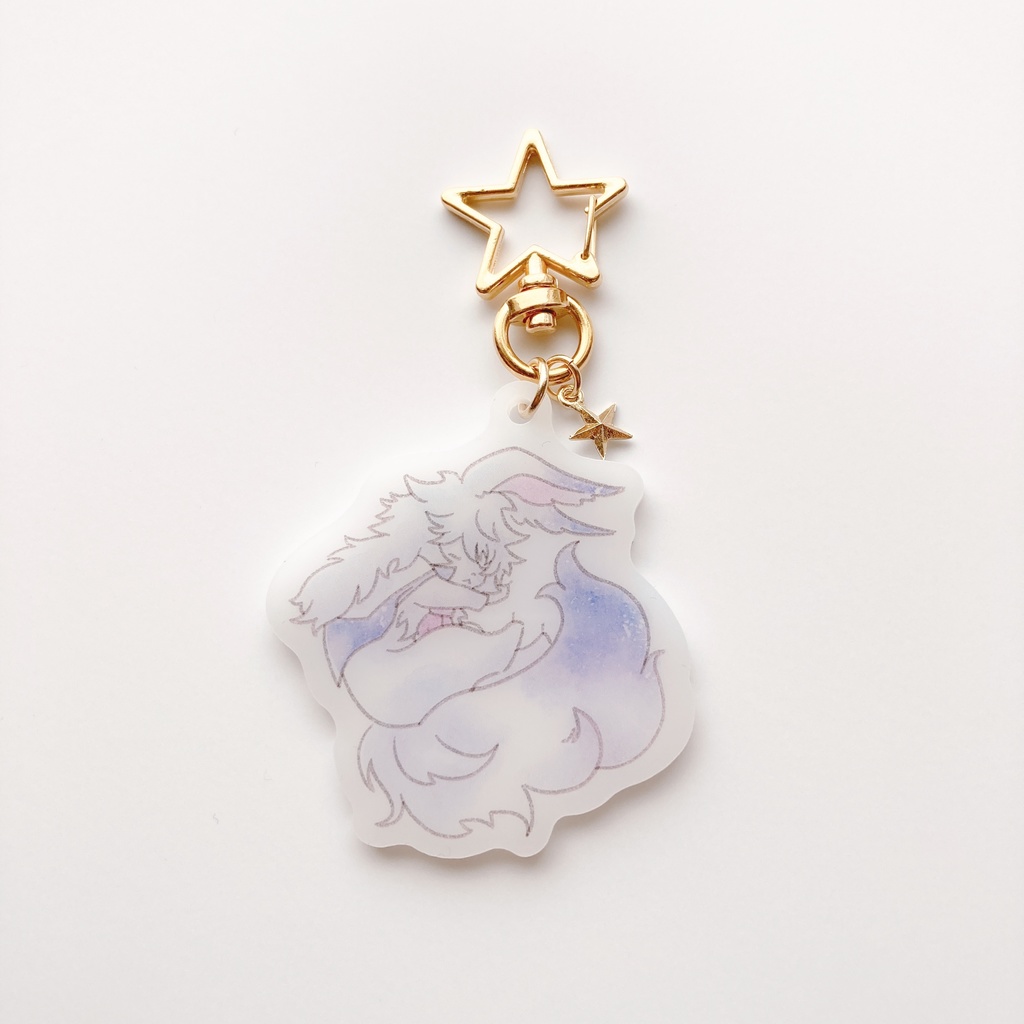 ファンシーフォウくんキーホルダー&おやすみキーホルダー