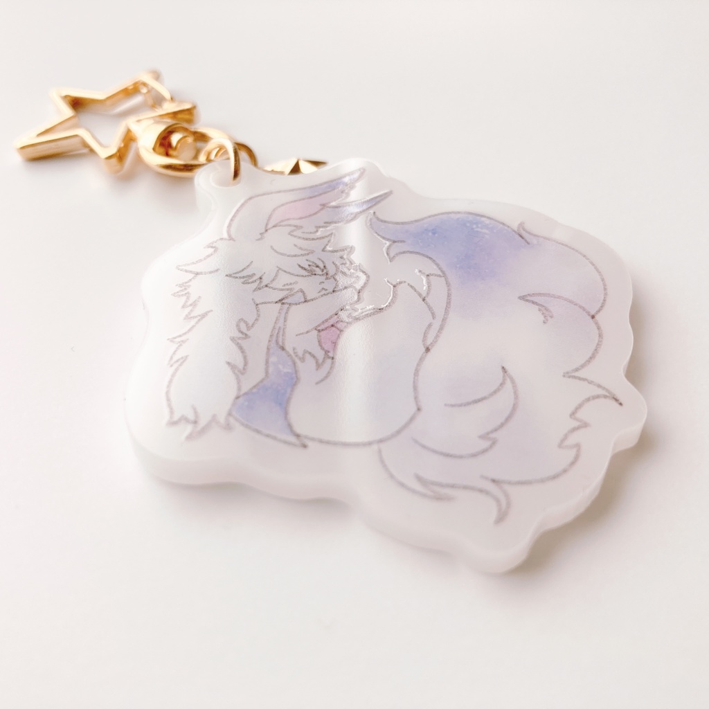 ファンシーフォウくんキーホルダー&おやすみキーホルダー