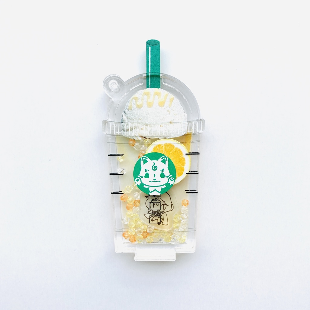 こんのすけコーヒー シャカシャカアクリルスタンド