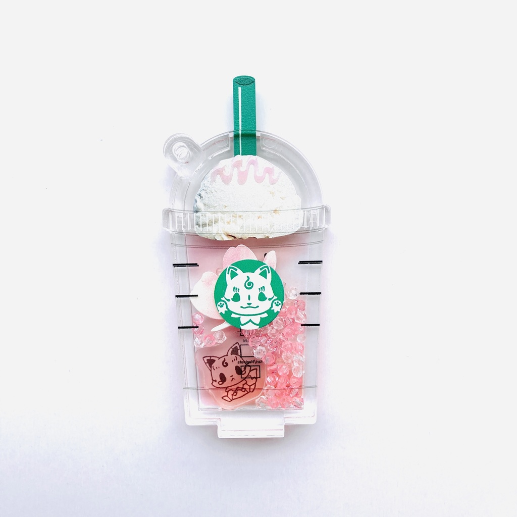 こんのすけコーヒー シャカシャカアクリルスタンド