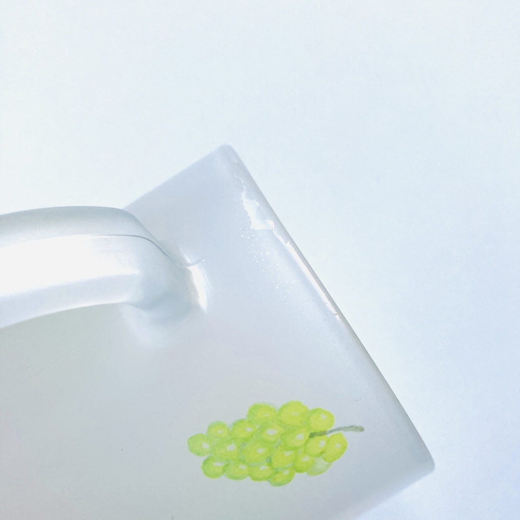 【1会計マグ・タンブラー2個まで】フルーツ源氏ガラスマグカップ<B級品>