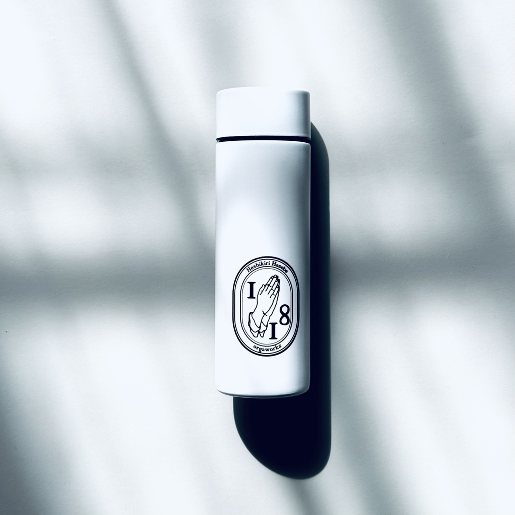 ロゴ風ミニ水筒&ブラックタンブラー