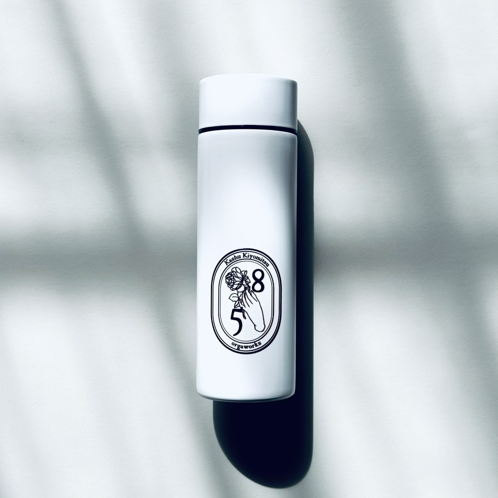 ロゴ風ミニ水筒&ブラックタンブラー