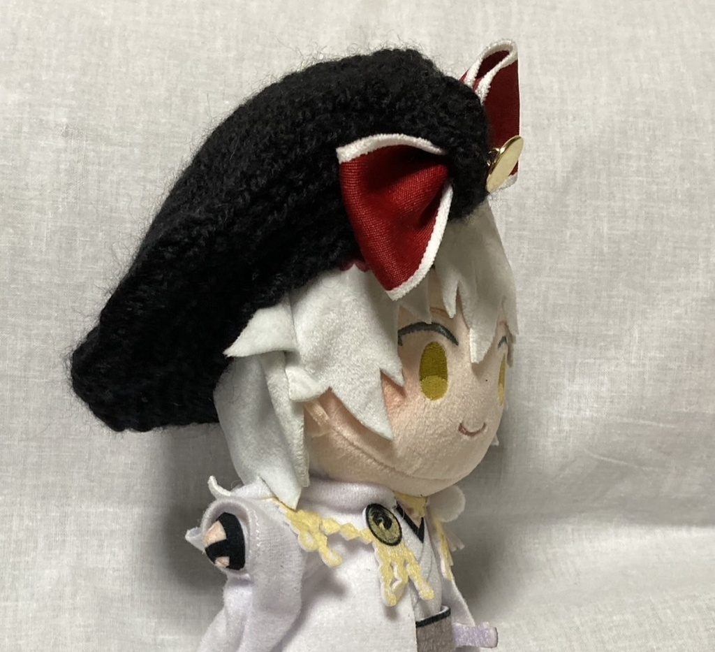 ニットの帽子(リボン)